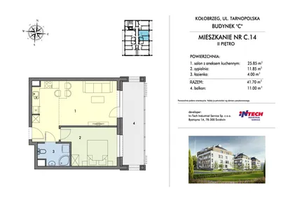 Mieszkanie w inwestycji: Miejski Las
