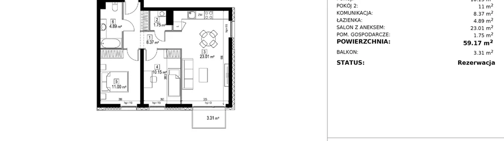 Mieszkanie w inwestycji: Merloft