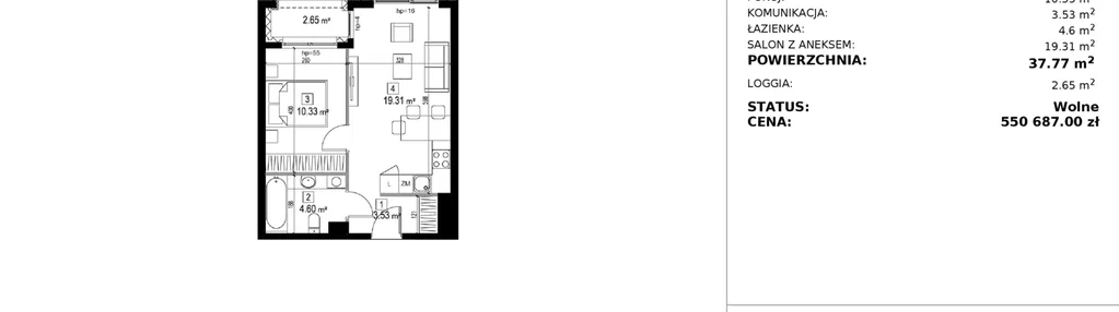 Mieszkanie w inwestycji: Merloft