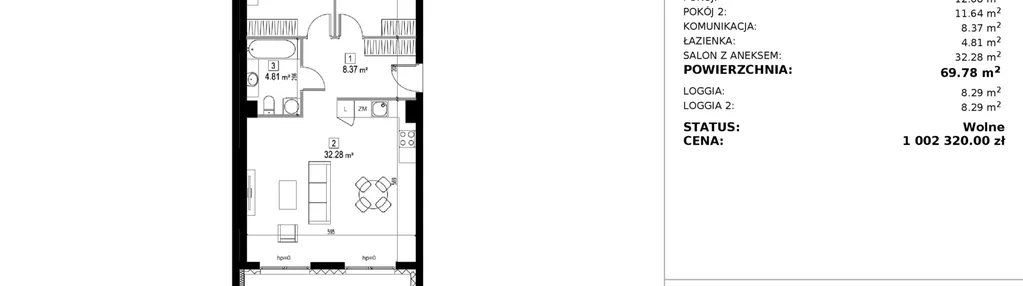 Mieszkanie w inwestycji: Merloft