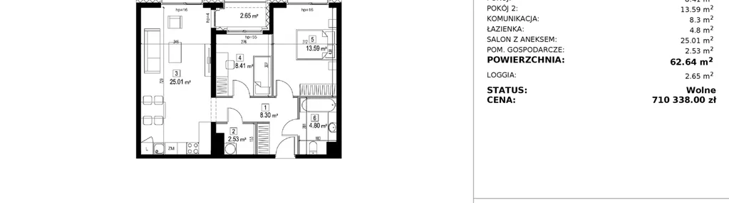 Mieszkanie w inwestycji: Merloft