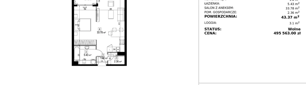 Mieszkanie w inwestycji: Merloft