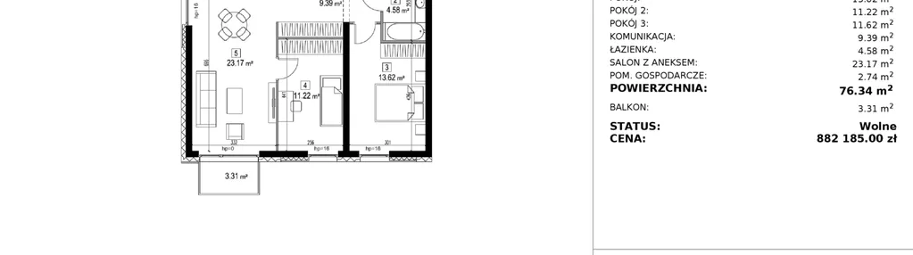 Mieszkanie w inwestycji: Merloft
