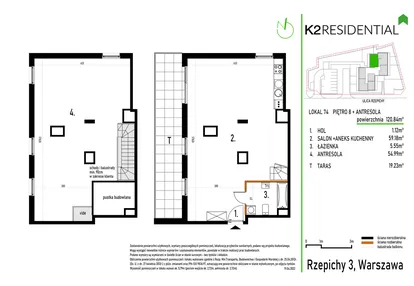 Mieszkanie w inwestycji: Rzepichy 3