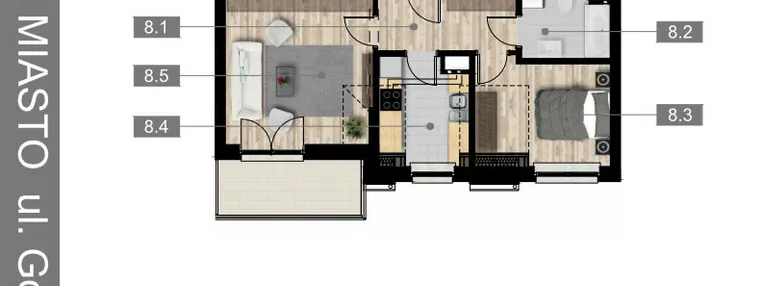 Mieszkanie w inwestycji: Villa Centrum Dobre Miasto