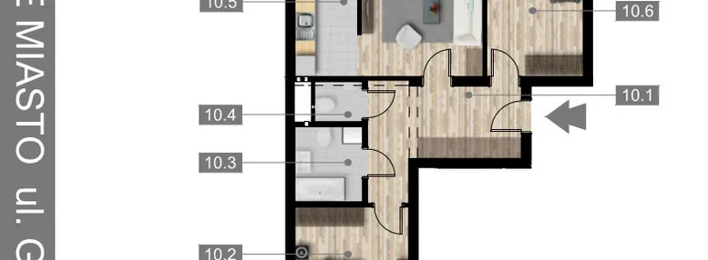Mieszkanie w inwestycji: Villa Centrum Dobre Miasto