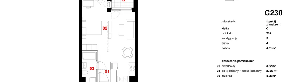 Mieszkanie w inwestycji: Osiedle Primo etap IV