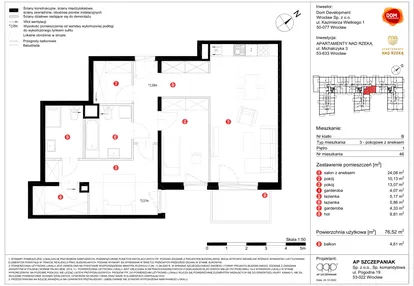 Mieszkanie w inwestycji: Apartamenty nad Rzeką