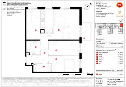Mieszkanie w inwestycji: Apartamenty nad Rzeką