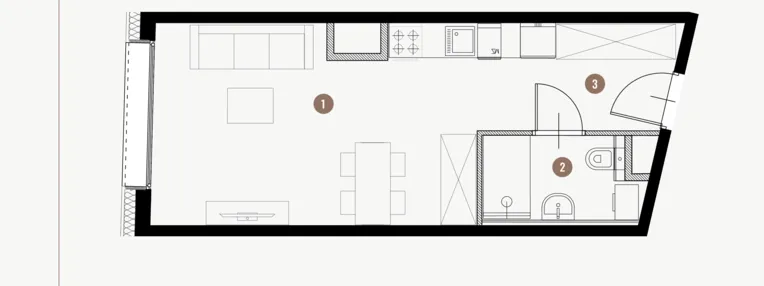 Mieszkanie w inwestycji: Tuwima Apartments