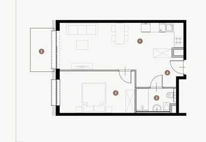 Mieszkanie w inwestycji: Tuwima Apartments