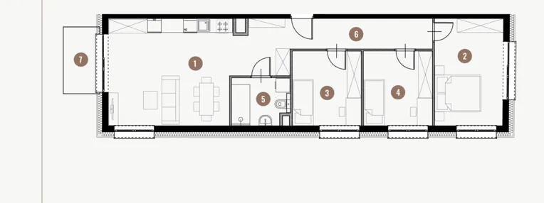 Mieszkanie w inwestycji: Tuwima Apartments