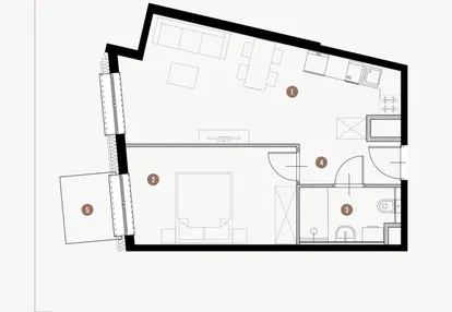 Mieszkanie w inwestycji: Tuwima Apartments