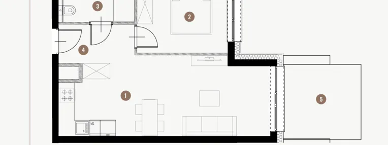Mieszkanie w inwestycji: Tuwima Apartments
