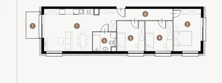 Mieszkanie w inwestycji: Tuwima Apartments