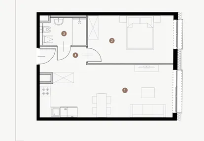 Mieszkanie w inwestycji: Tuwima Apartments