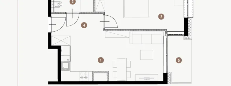 Mieszkanie w inwestycji: Tuwima Apartments