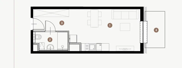 Mieszkanie w inwestycji: Tuwima Apartments