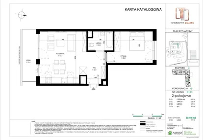 Mieszkanie w inwestycji: Towarowa Square
