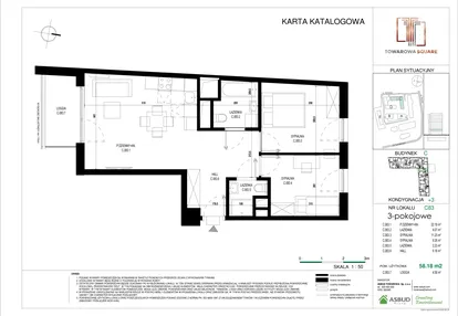 Mieszkanie w inwestycji: Towarowa Square