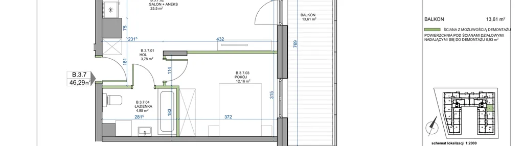 Mieszkanie w inwestycji: Apartamenty Płużnicka