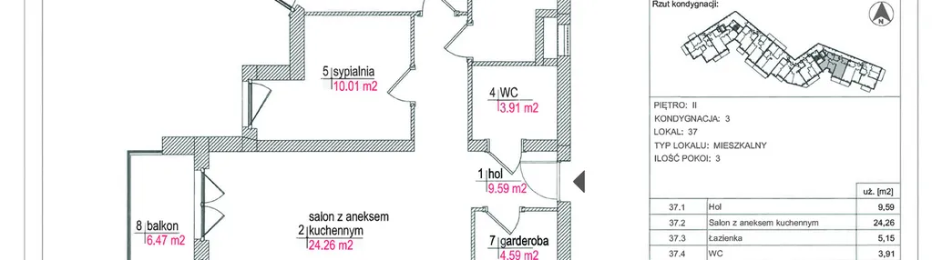 Mieszkanie w inwestycji: Zbożowa