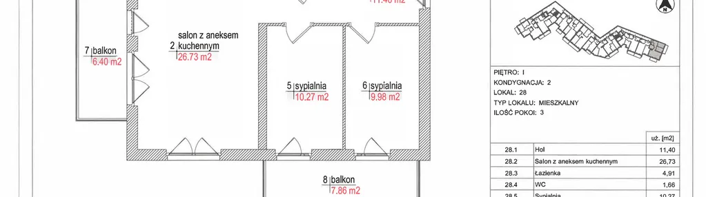 Mieszkanie w inwestycji: Zbożowa