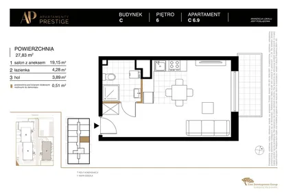 Mieszkanie w inwestycji: Apartamenty Prestige etap 2