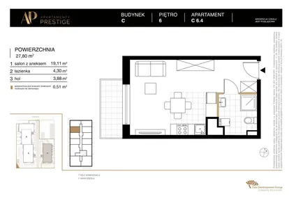 Mieszkanie w inwestycji: Apartamenty Prestige etap 2