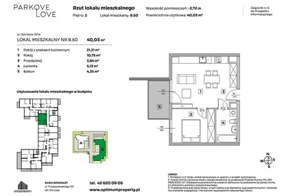 Mieszkanie w inwestycji: Parkove Love