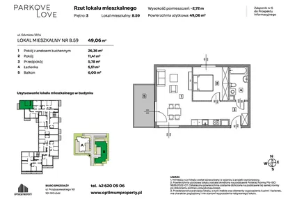 Mieszkanie w inwestycji: Parkove Love