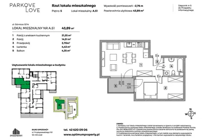 Mieszkanie w inwestycji: Parkove Love