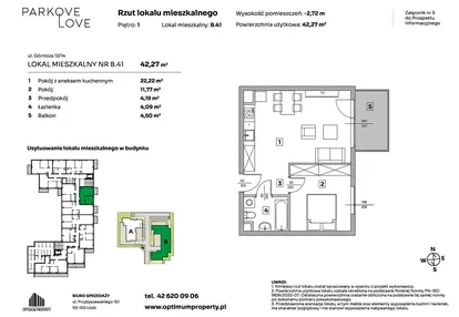 Mieszkanie w inwestycji: Parkove Love