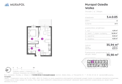 Mieszkanie w inwestycji: Murapol Osiedle Wolka