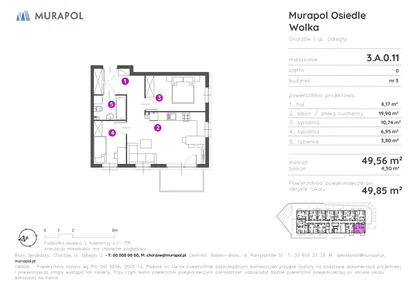 Mieszkanie w inwestycji: Murapol Osiedle Wolka
