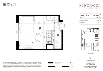 Mieszkanie w inwestycji: Konopacka