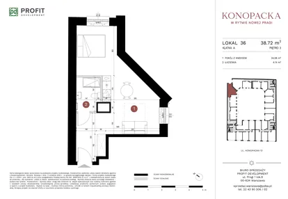 Mieszkanie w inwestycji: Konopacka