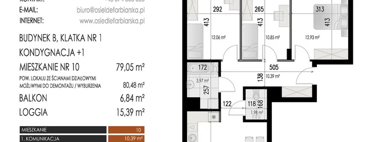 Mieszkanie w inwestycji: Osiedle Farbiarska