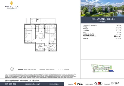 Mieszkanie w inwestycji: Victoria Apartments II