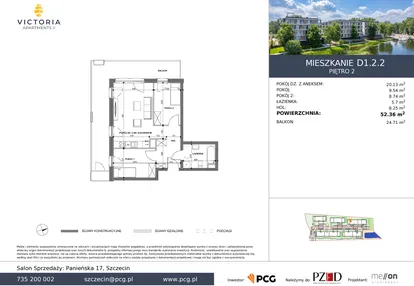 Mieszkanie w inwestycji: Victoria Apartments II