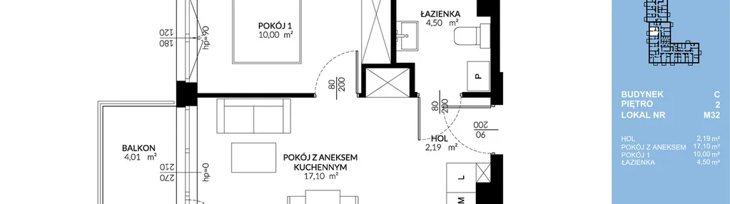Mieszkanie w inwestycji: Triton Kampinos Klatka B i C