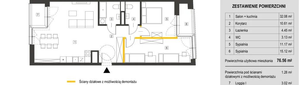 Mieszkanie w inwestycji: Apartamenty Dębowa