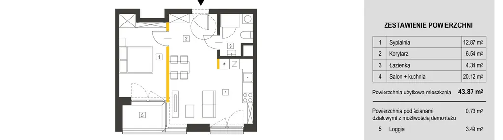 Mieszkanie w inwestycji: Apartamenty Dębowa