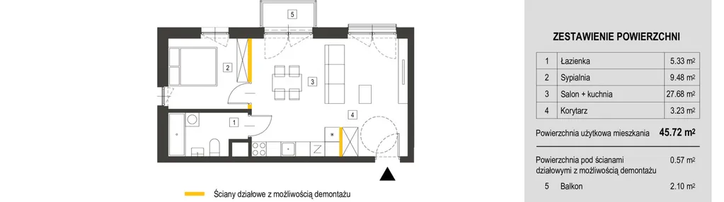 Mieszkanie w inwestycji: Apartamenty Dębowa