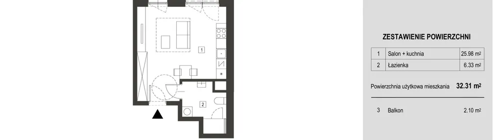 Mieszkanie w inwestycji: Apartamenty Dębowa