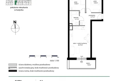 Mieszkanie w inwestycji: Kwietny Ogród