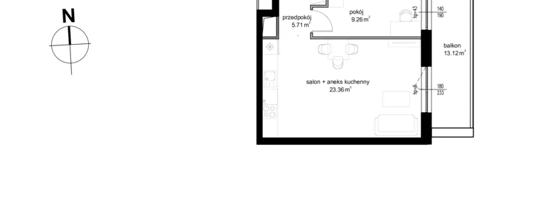 Mieszkanie w inwestycji: Kwietny Ogród