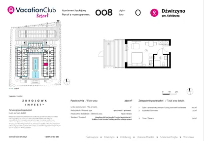 Mieszkanie w inwestycji: VacationClub Resort