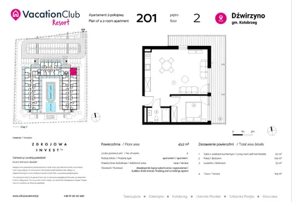 Mieszkanie w inwestycji: VacationClub Resort
