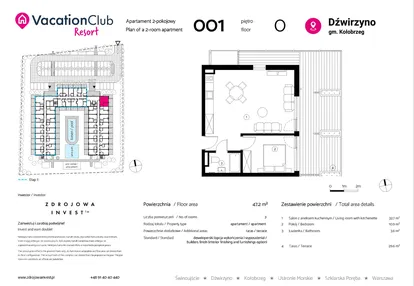 Mieszkanie w inwestycji: VacationClub Resort